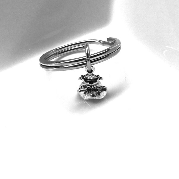 Miniature Tiny Tutu Ballet Dress Ballerina Ballet Dancer Charm Keyring Keychain - Picture 3 of 3